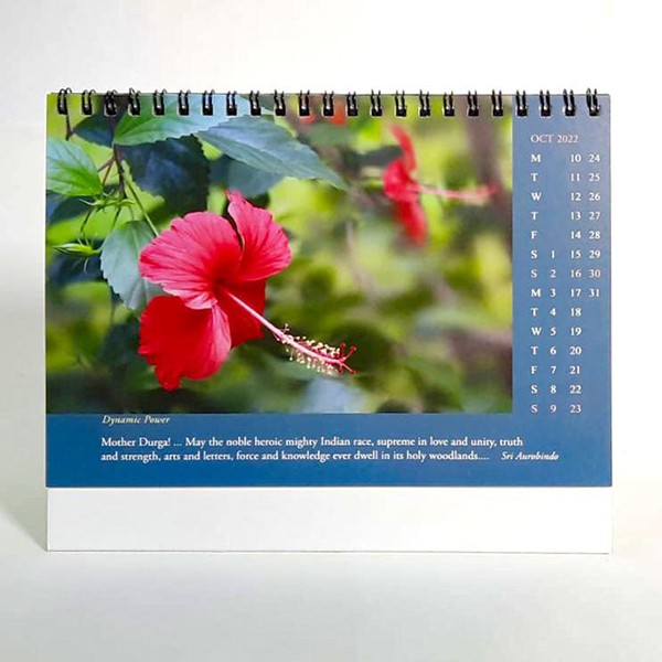 Flower Desk Calendar 2022 - Image 2