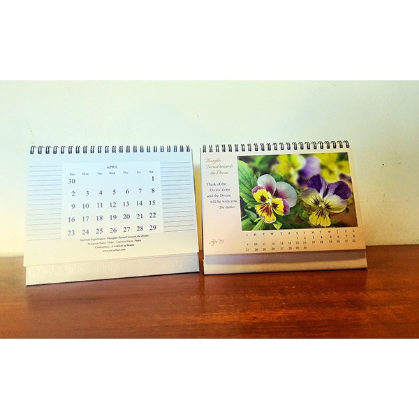 Flower Desk Calendar 2023 - Image 3
