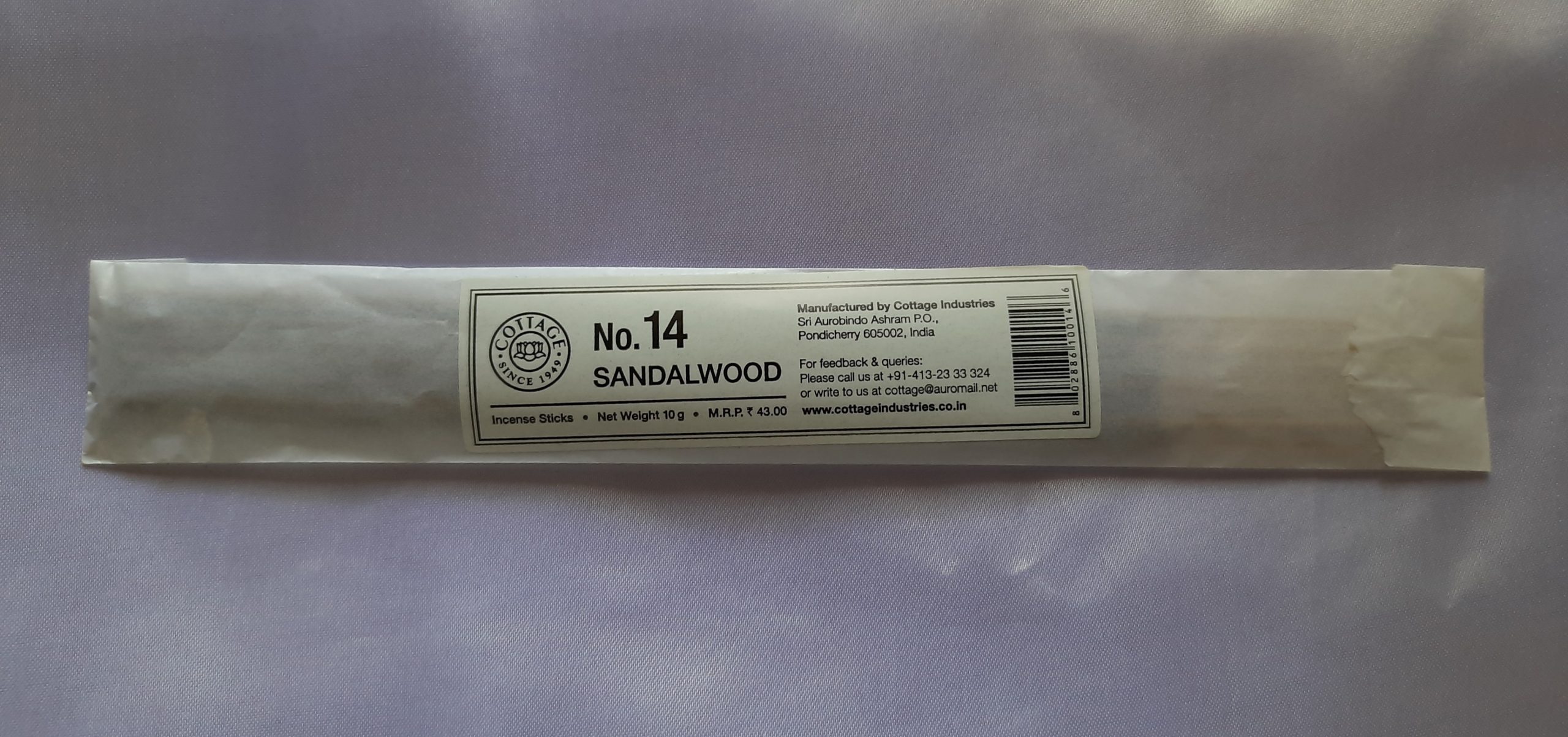 10 gms 9" Incense Sticks in Butter Paper Packets - Image 8