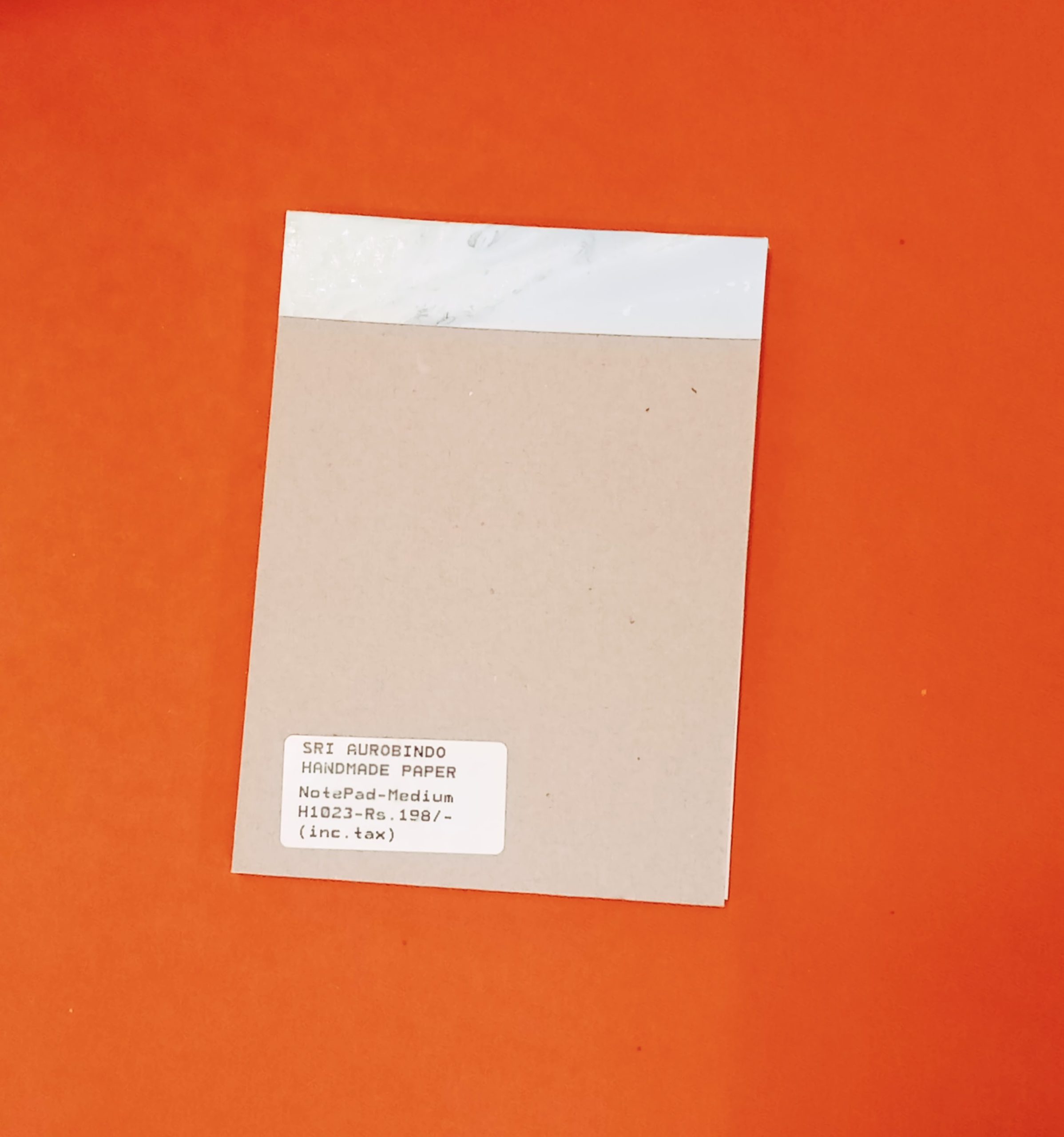 Handmade Paper Notepad - Image 3