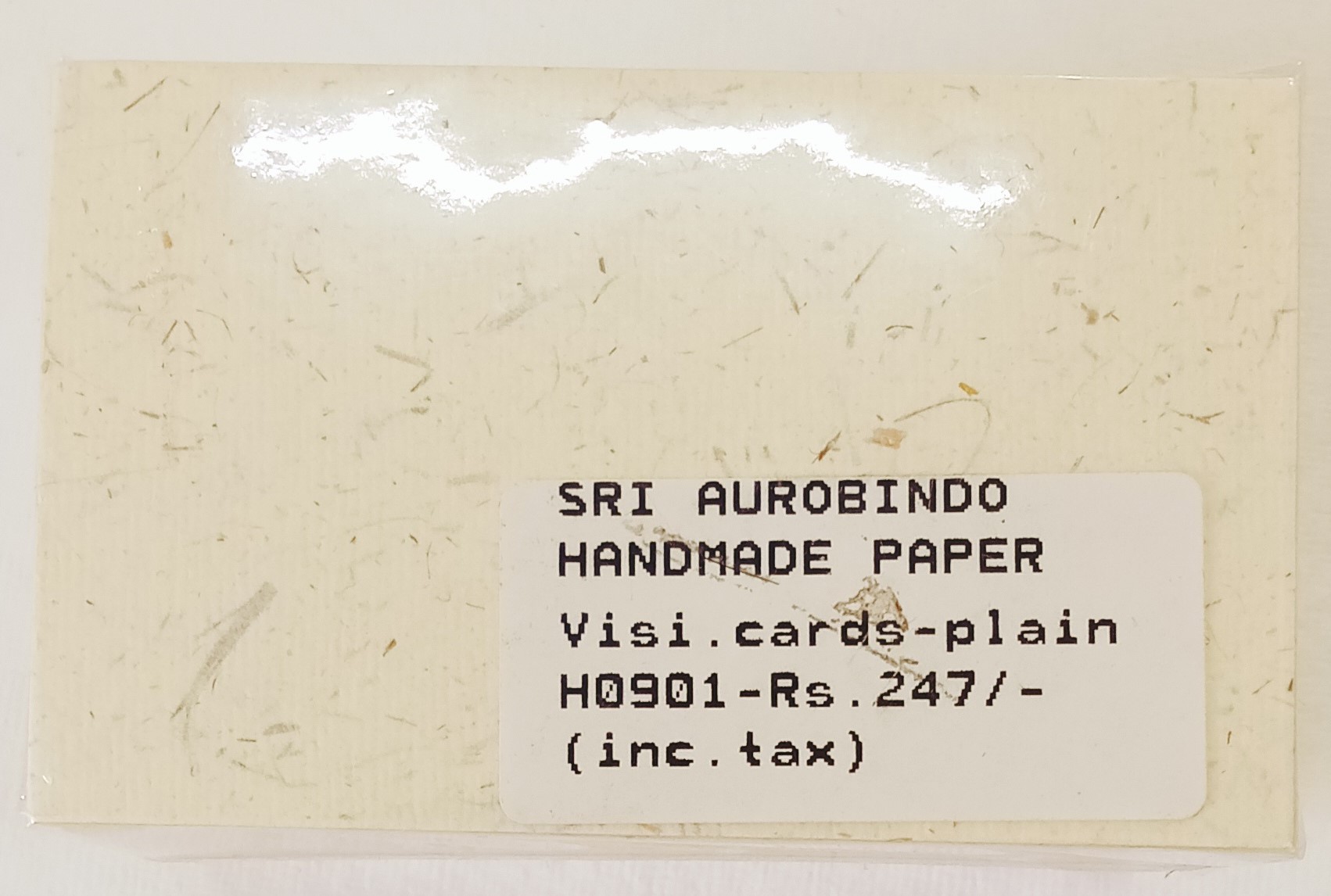 Handmade Paper Visitingcards (Plain) - Image 2